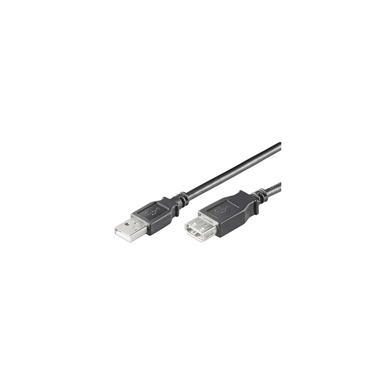 CAVO PROLUNGA USB 2.0 TIPO A/A M/F 5.0mt