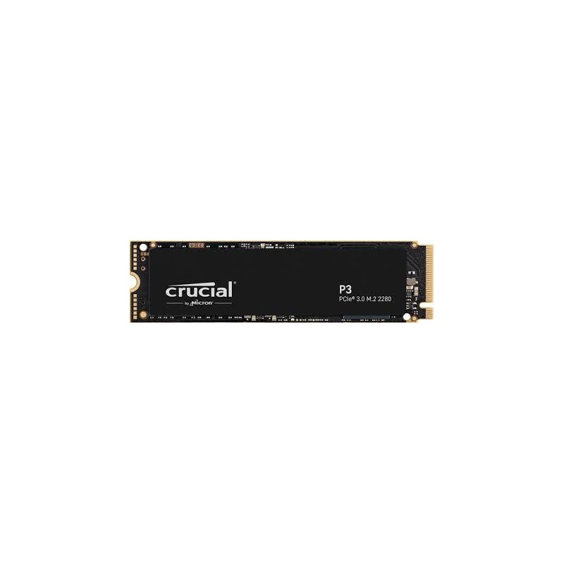 HD CRUCIAL SSD M.500GB P3 PCIe NVME