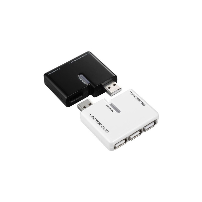 KIT HUB 3P USB 2.0 + CARD READER