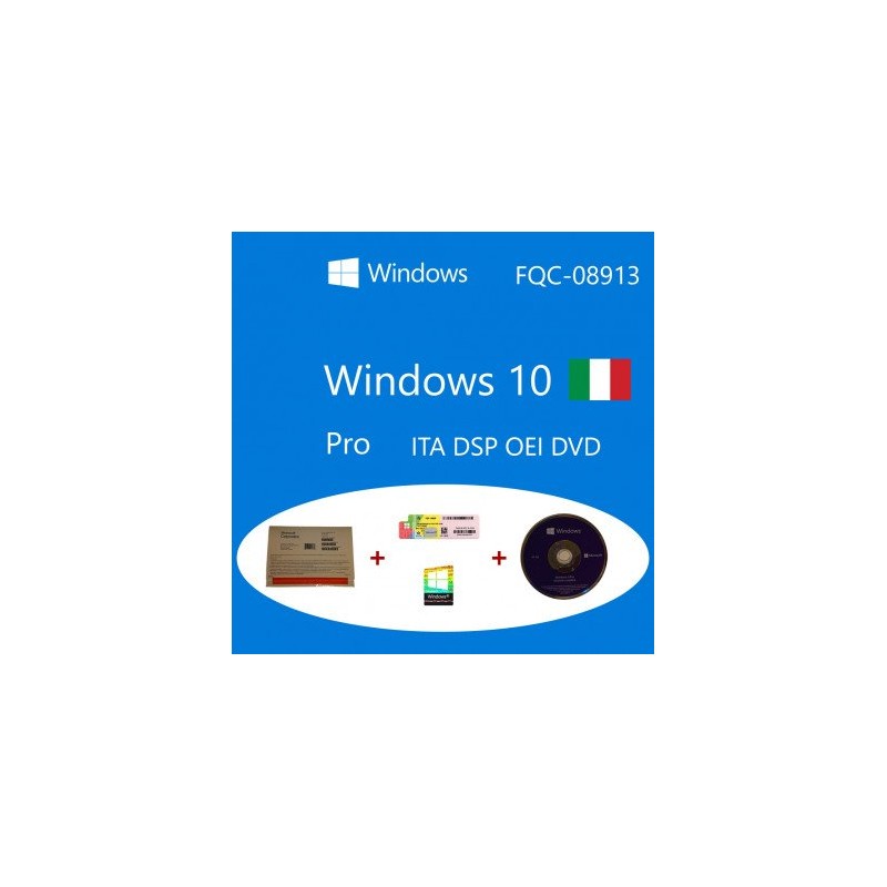 MICROSOFT WINDOWS 10 PRO 64 BIT COA