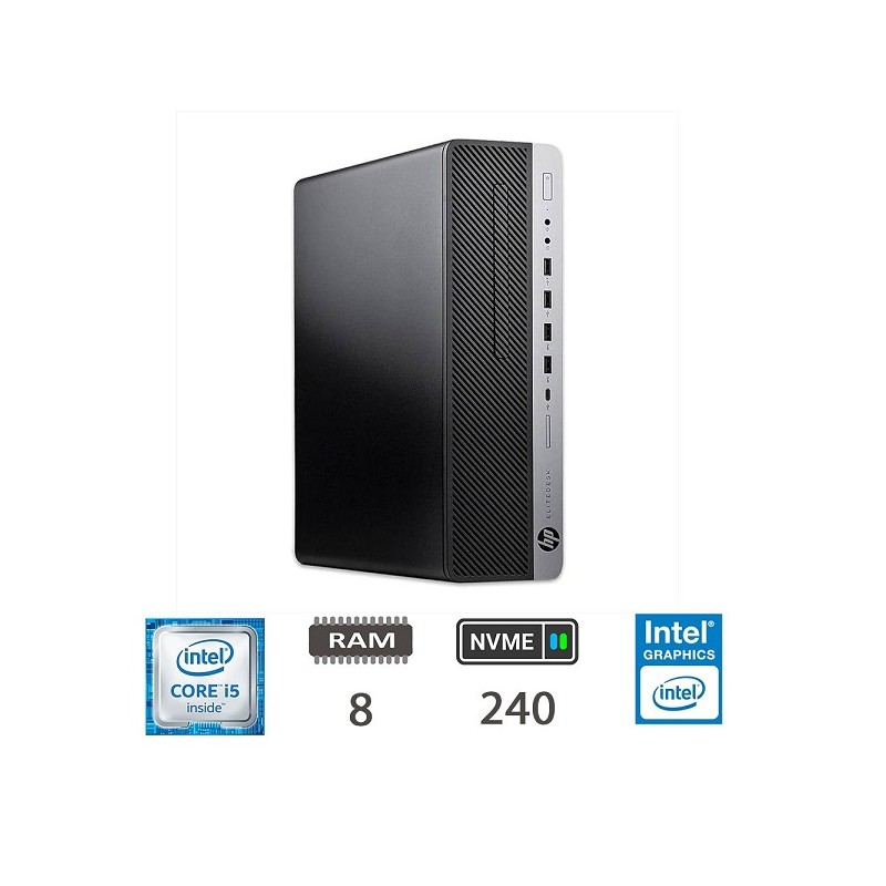 PC HP 600 G3 SFF I5 6500/8GB/SSD240GB NVME/W10P