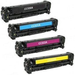 TONER COMP. HP LASERJET CE410X/CC530A/CF380 BK 4,4K