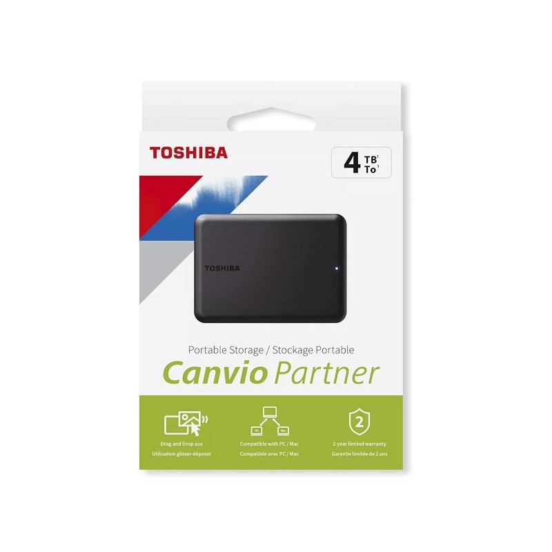 HD ESTERNO TOSHIIBA 2,5" 4TB USB 3.0