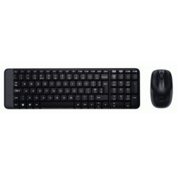 TASTIERA+ MOUSE CORDLESS LOGITECH MK220