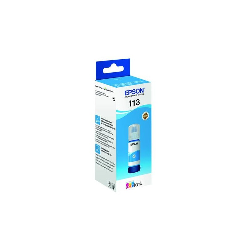 FLACONE ORIG. EPSON T113 CY