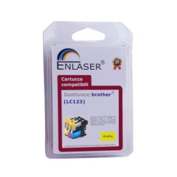 INK ENLASER COMP.BROTHER LC-123 YE