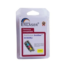 INK ENLASER COMP.BROTHER LC-422XL YE 1,5K