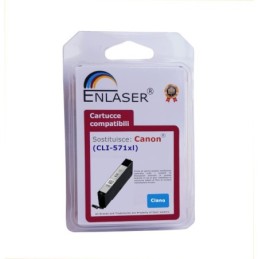 INK ENLASER.COMP. CANON CLI-571XL CY