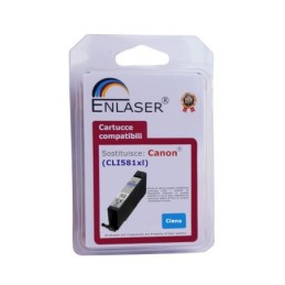 INK ENLASER.COMP. CANON CLI-581XL CY