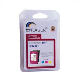 INK ENLASER COMP. HP F6U67AE (302XL) COLOR