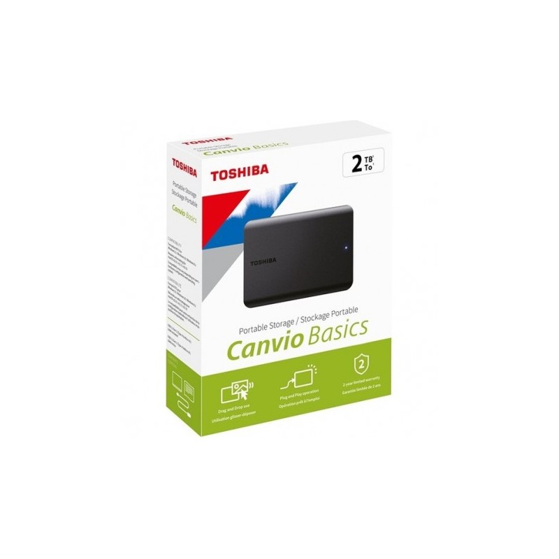 HD ESTERNO TOSHIIBA 2,5" 2TB USB 3.0