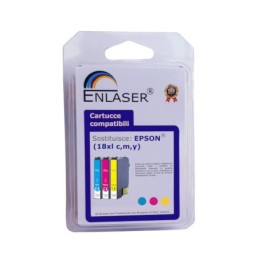 INK ENLASER COMP. EPSON T181 (18XL) C,M,Y TRIPACK